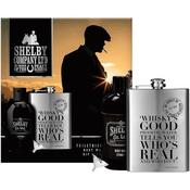 Peaky Blinders 250ml Body Wash &amp; Hip Flask with Funnel