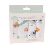 Savanna Animals Muslin Washcloths image