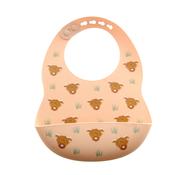 Ziggle Silicone Bib Highland Cow image