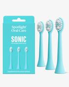 Spotlight Oral Care Sonic  Replacement Brush Heads Blue image