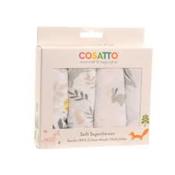 Cosatto Grey Bobtail Washcloths