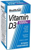 Health Aid Vitamin D3 1000iu 30 Tablets