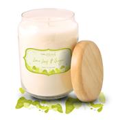 Celtic Candles Large Pop Jar Lime Leaf &amp; Ginger