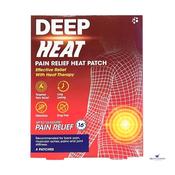 Deep Heat Pain Relief Back Patch 4 Pack