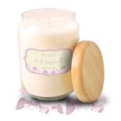 Celtic Candles Large Pop Jar Pink Grapefruit