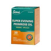 Sona Super Evening Primrose Oil 30 Capsules image