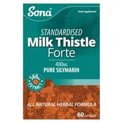 Sona Standarised Milk Thistle Forte 400mg image
