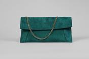 Rachels - Green Envelope Clutch