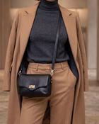 Elie Beaumont - Twist Black Crossbody Bag image