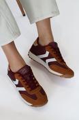 Teddy Smith - 121138 Burgundy &amp; Brown Trainer image