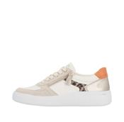 Remonte - D3E05 Cream Multi Zip Trainer image