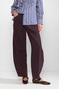 Numph - Nuamsterdam Burgundy Barrel Jeans image