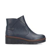 Rieker - X9164 Navy Wedge Ankle Boot image
