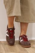 XTI - 144170 Brown Elastic Trainer image