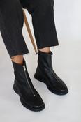 Wonders - A-4403 Black Zip Ankle Boot image
