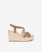 NeroGiardini - E616020D Taupe Suede Wedge image