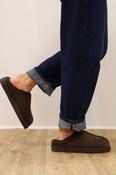 Rohde - 7090 Brown Fur Lined Slipper image