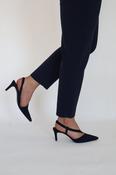 Lodi - Naltom Navy Strap Slingback