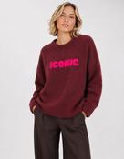 Anna - Burgundy Jumper