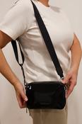 Marco Tozzi - 61103 Black Patent Crossbody Bag image