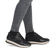 Rieker - 49010 Black/Bronze Zip Trainer image