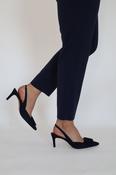 Lodi - Nestor Navy Buckle Slingback image