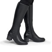 Remonte - D2A78 Black Stretch Knee Boot