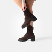 Paul Green - 8291 Brown Suede Ankle Boot image
