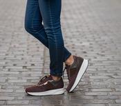 Nerogiardini - I617389D Burgundy Slip On Trainer image