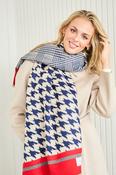 Elie Beaumont - Navy/Red Scarf image