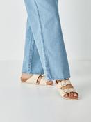 Tamaris - 27543 Cream Double Buckle Mule image