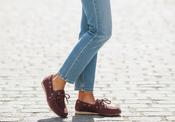 Nerogiardini - I617300D Burgundy Suede Boat Shoe image