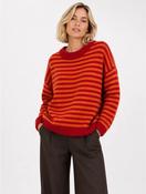 Anna - Red/Orange Knit Jumper