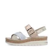 Rieker - V7951 Gold Multi Sandal image