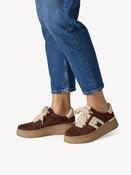 Marco Tozzi - 23758 Brown Suede Platform Trainer image