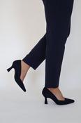 Lodi - Genius Navy Suede Court Shoe image