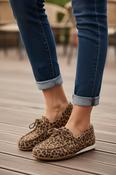 Nerogiardini - I617301D Leopard Boat Shoe image