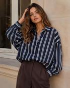 Anna - Navy/White Shirt image