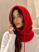 Anna - Red Hooded Snood image