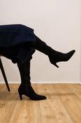 Lodi - A-Osiris Black Sock Knee High Boot image
