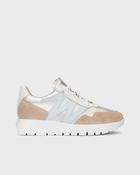 Wonders - A-24101 Beige and Silver Slip On Trainer