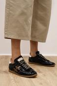 Another Trend - A07847 [Negro] Black &amp; Bronze Patent Trainer