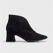 Wonders - I-9013 Black Suede V Boot