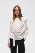 Inwear - Satine Cream Satin Top