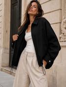 Anna - Black Oversized Jacket image
