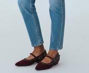 Lodi - A-Niza Burgundy Mary Jane