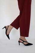 Lodi - Naltom Black Strap Slingback image