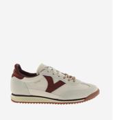 Victoria - 1 158114 Cream/ Burgundy Trainer