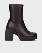 Wonders - H-49101 Black Platform Ankle Boot image