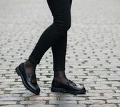 Rieker - 45553 Black Buckle Loafer